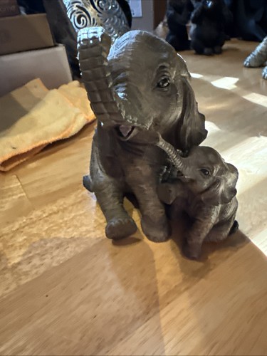 Out african elephant - out,
