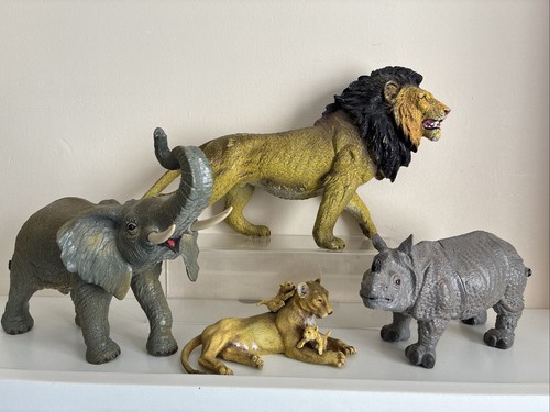 Jumbo african lion toy - african,