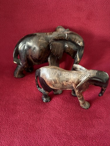 African hard wood art carved - wood,