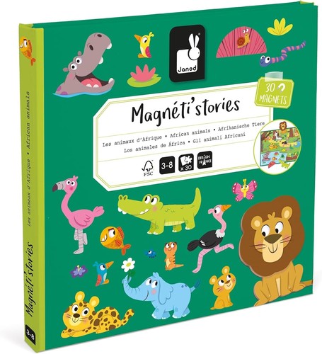 Janod magneti stories book - janod,