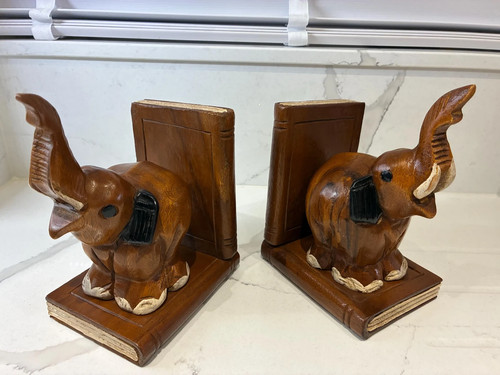Hand carved african wooden - hand,