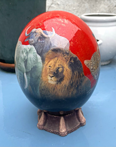Big decorated ostrich - big, 5