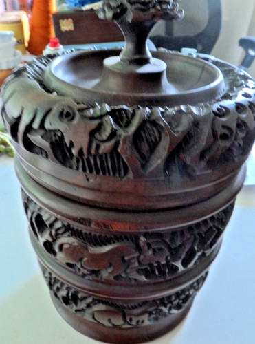 African large carved wooden