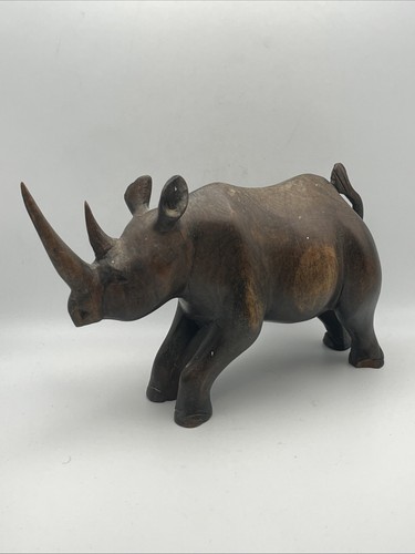 Rhinoceros figure african hard - rhinoceros,
