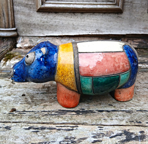 Vintage south african raku - south,