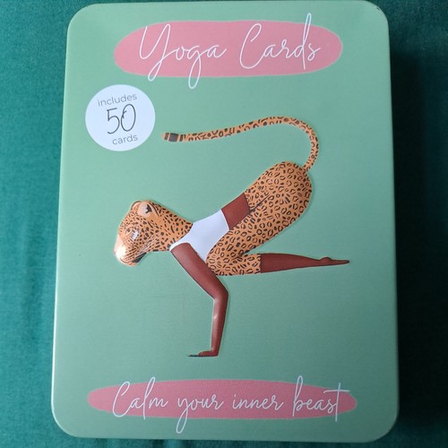 Yoga cards tin - yoga, 50