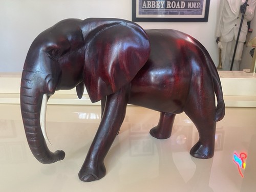 Large hand carved african - hand,