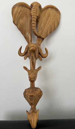 African wooden carved - carved, 5