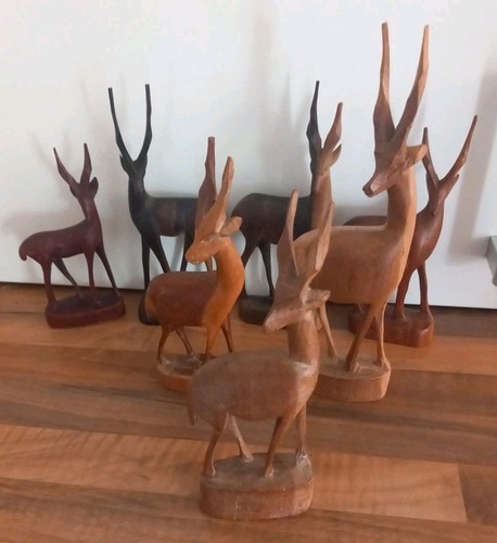 Bundle vintage hand - vintage, carved