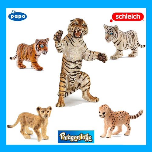 Papo schleich cheetah lion - cheetah,