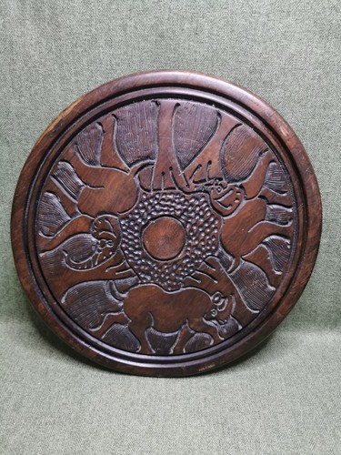 Vintage african hand carved - vintage,