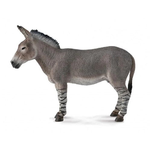 African donkey figurine - african,