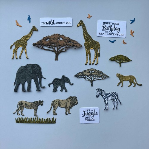 African safari animals - african,