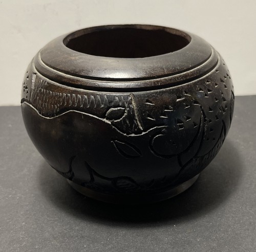 Vintage african hardwood - hardwood, ebony
