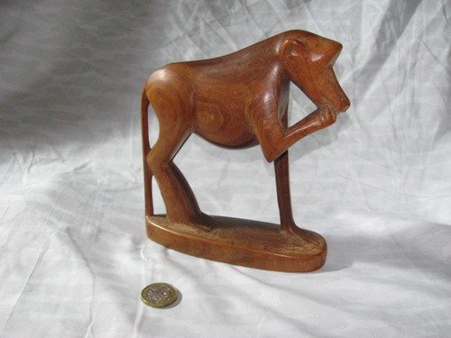 Vintage wooden carved folk - wooden,