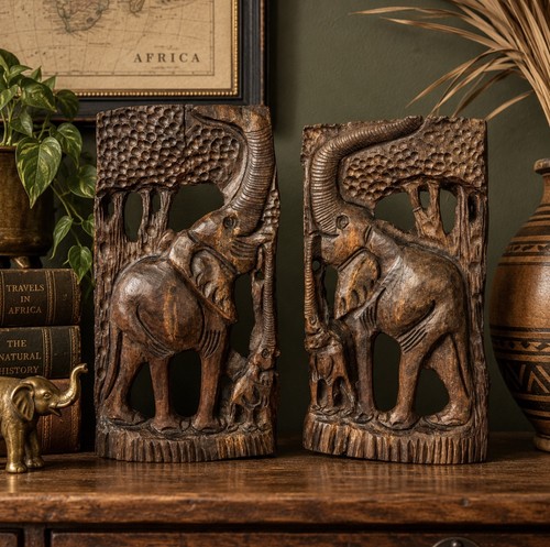 Vintage african hand carved - hand,
