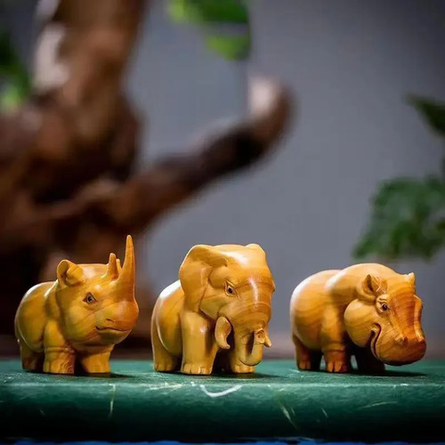 Hand carved wooden - hand,